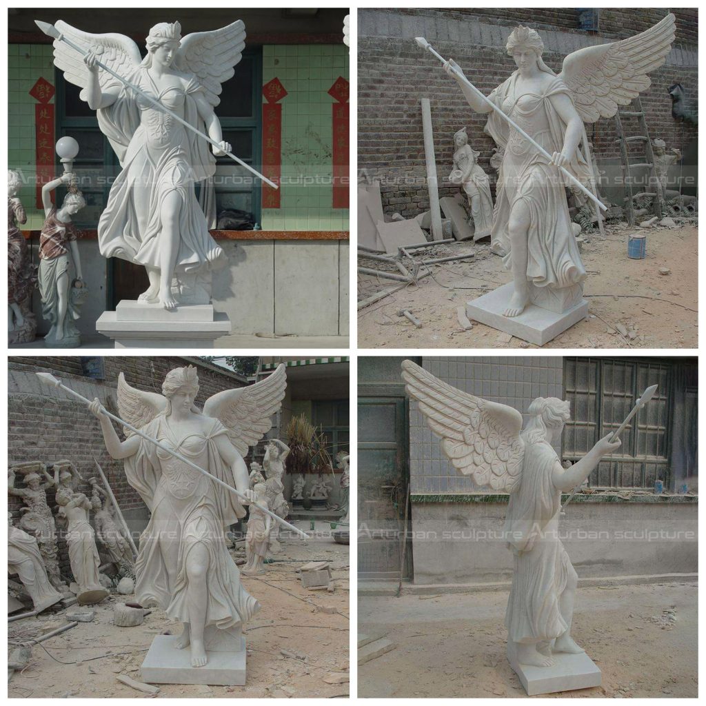guardian angel outdoor statue