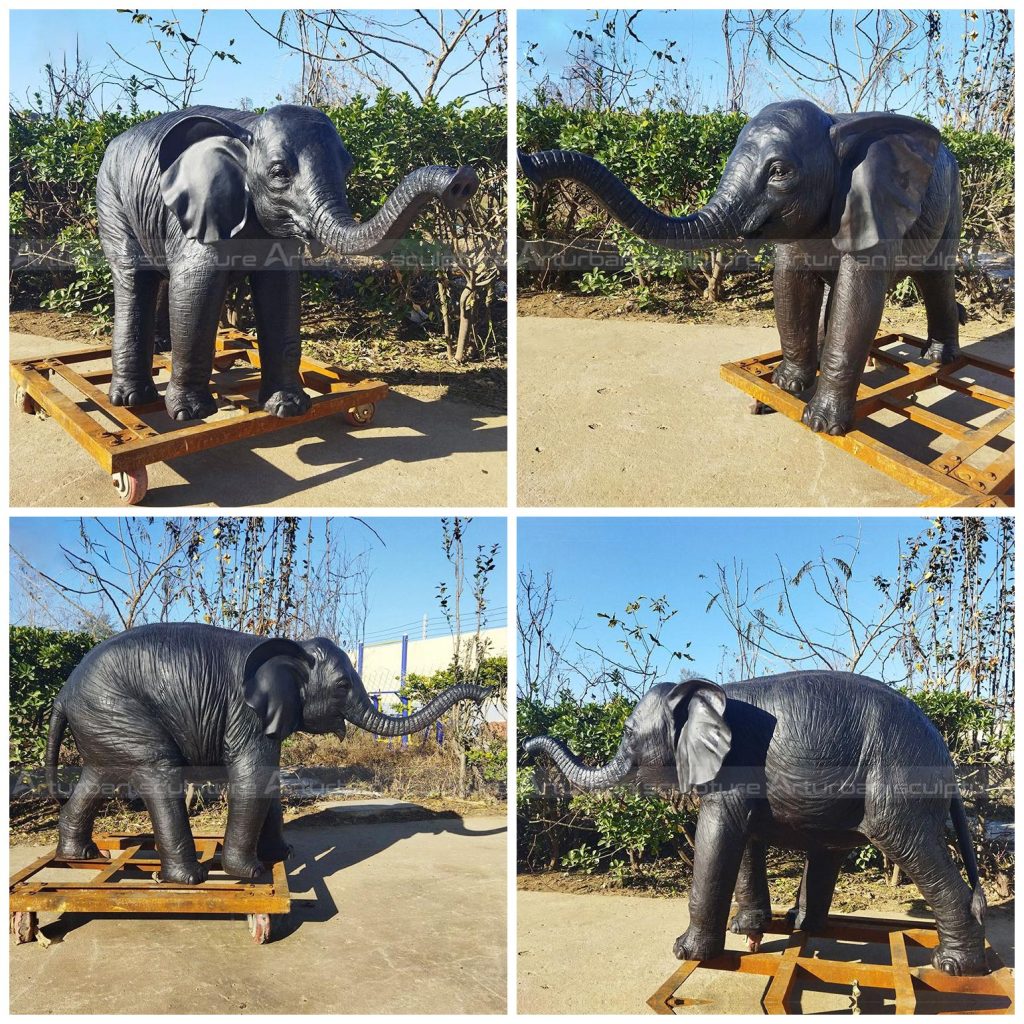 elephant garden sculpture