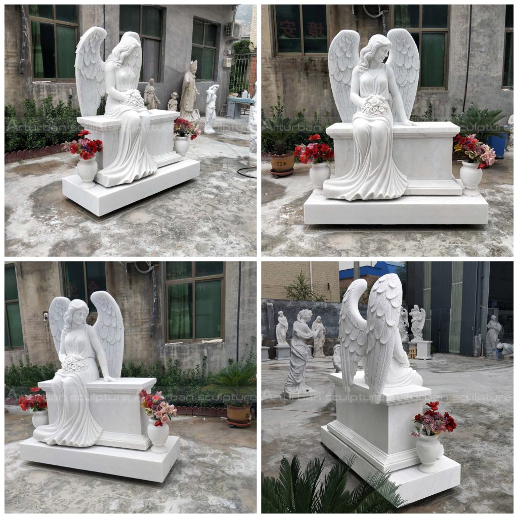 angel statue graveyard