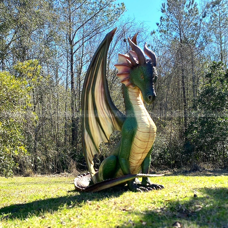 dragon sculpture outdoor