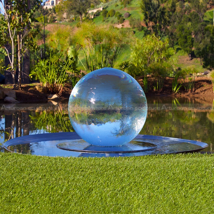 round ball water fountain