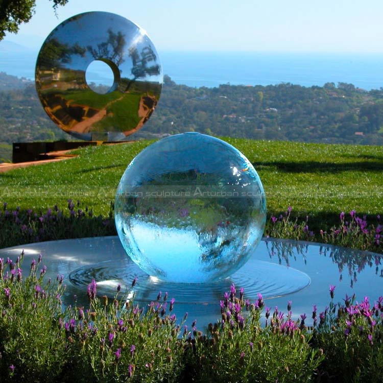 round ball water fountain