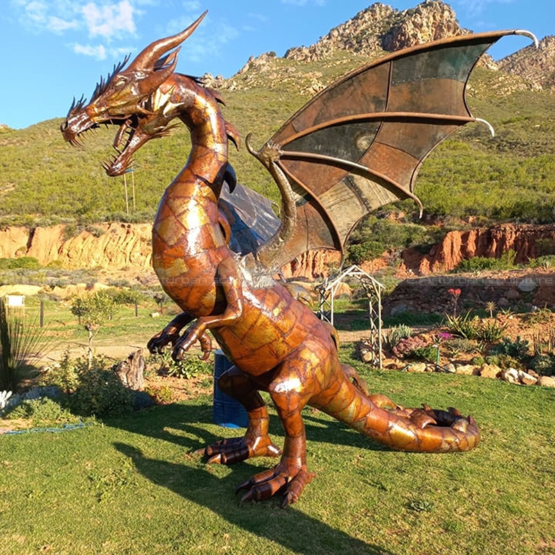 dragon sculpture outdoor