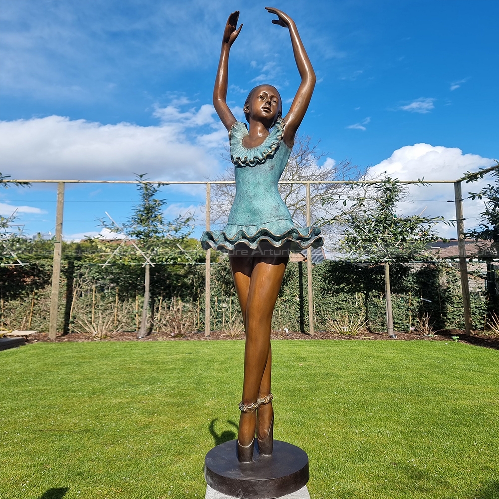 ballerina garden sculpture