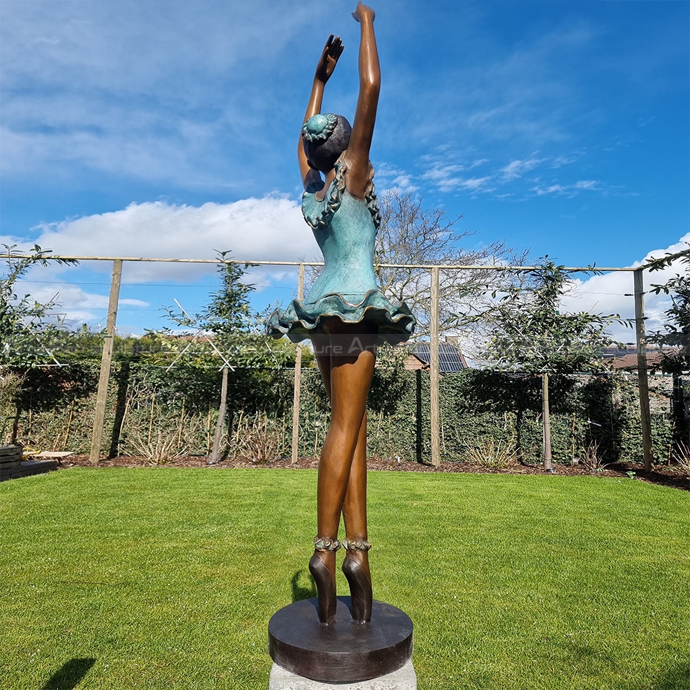 ballerina garden sculpture