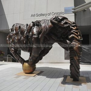 abstract elephant sculpture