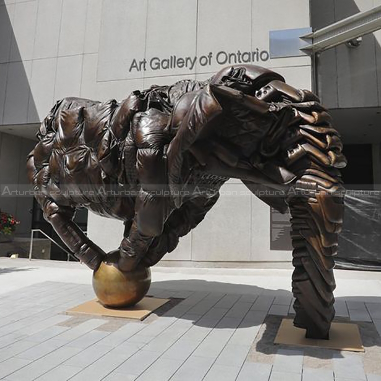 abstract elephant sculpture