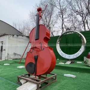 violin sculpture