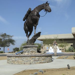 war horse sculpture