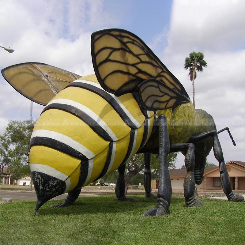 bumblebee metal sculpture