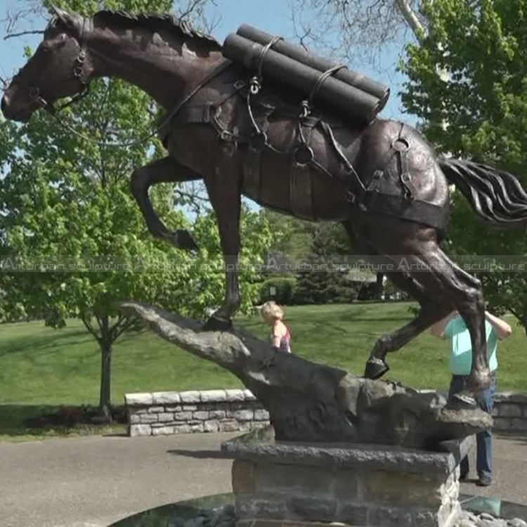 war horse sculpture