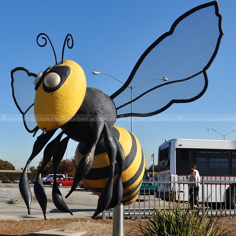 bumblebee metal sculpture