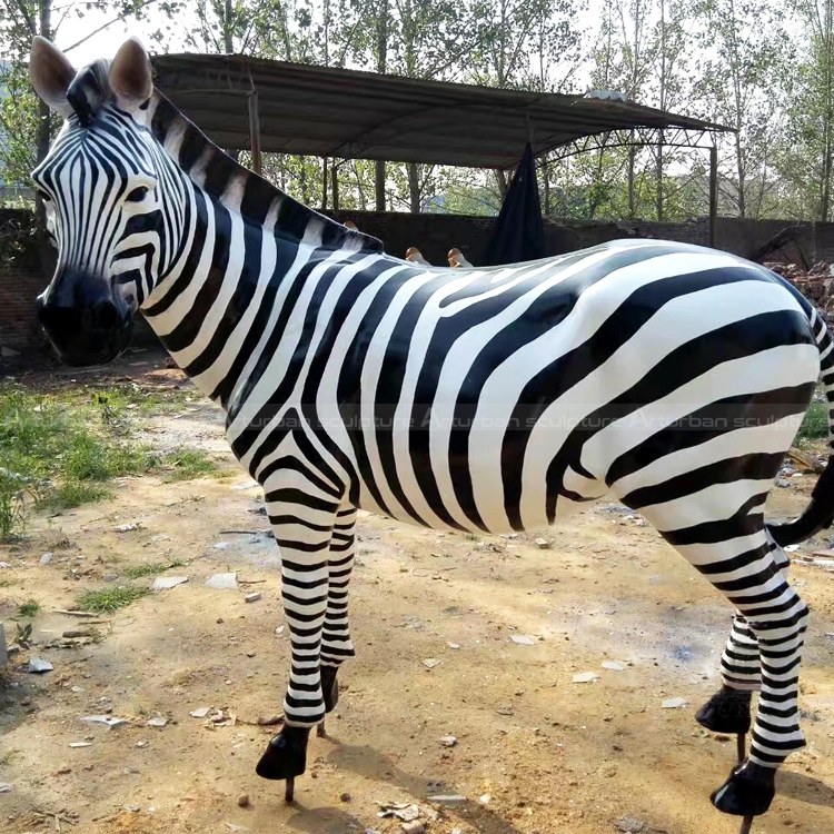life size zebra statue