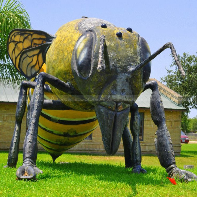 bumblebee metal sculpture