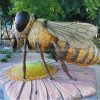 bumblebee metal sculpture