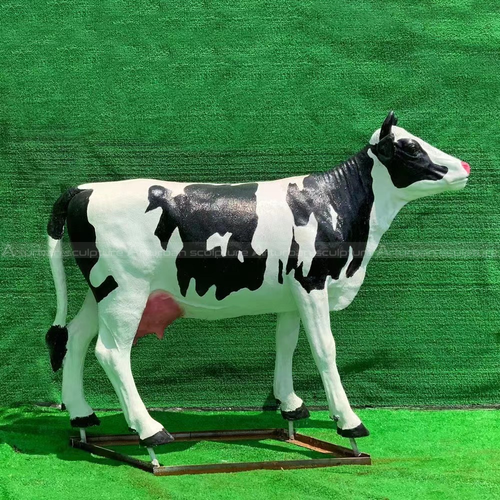 dairy cow statue