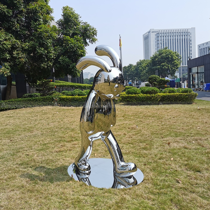 abstract rabbit sculpture