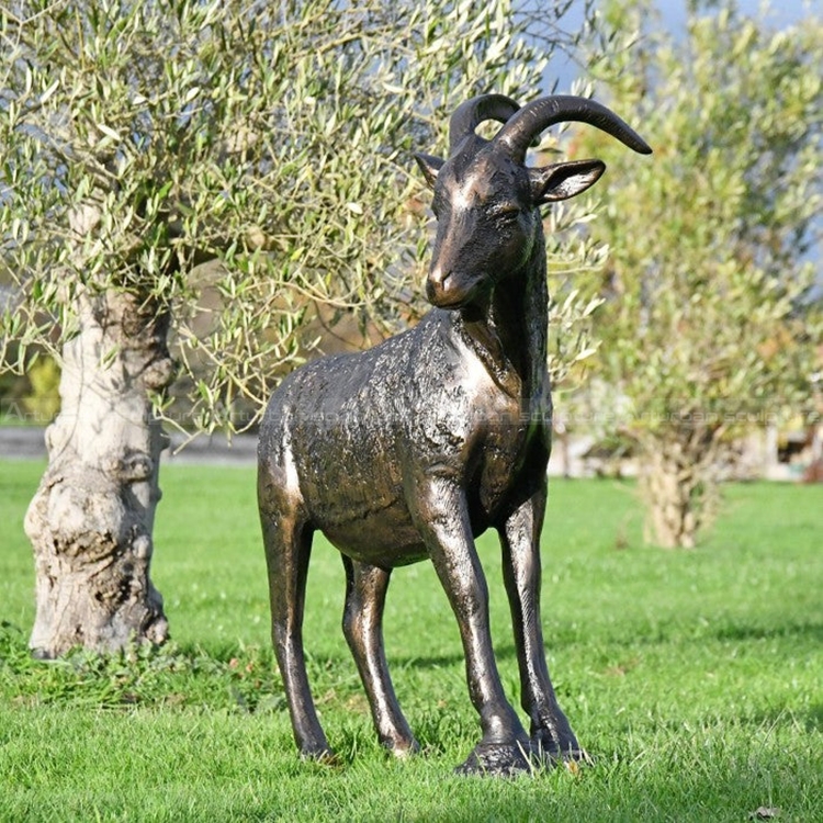 life size sheep sculpture