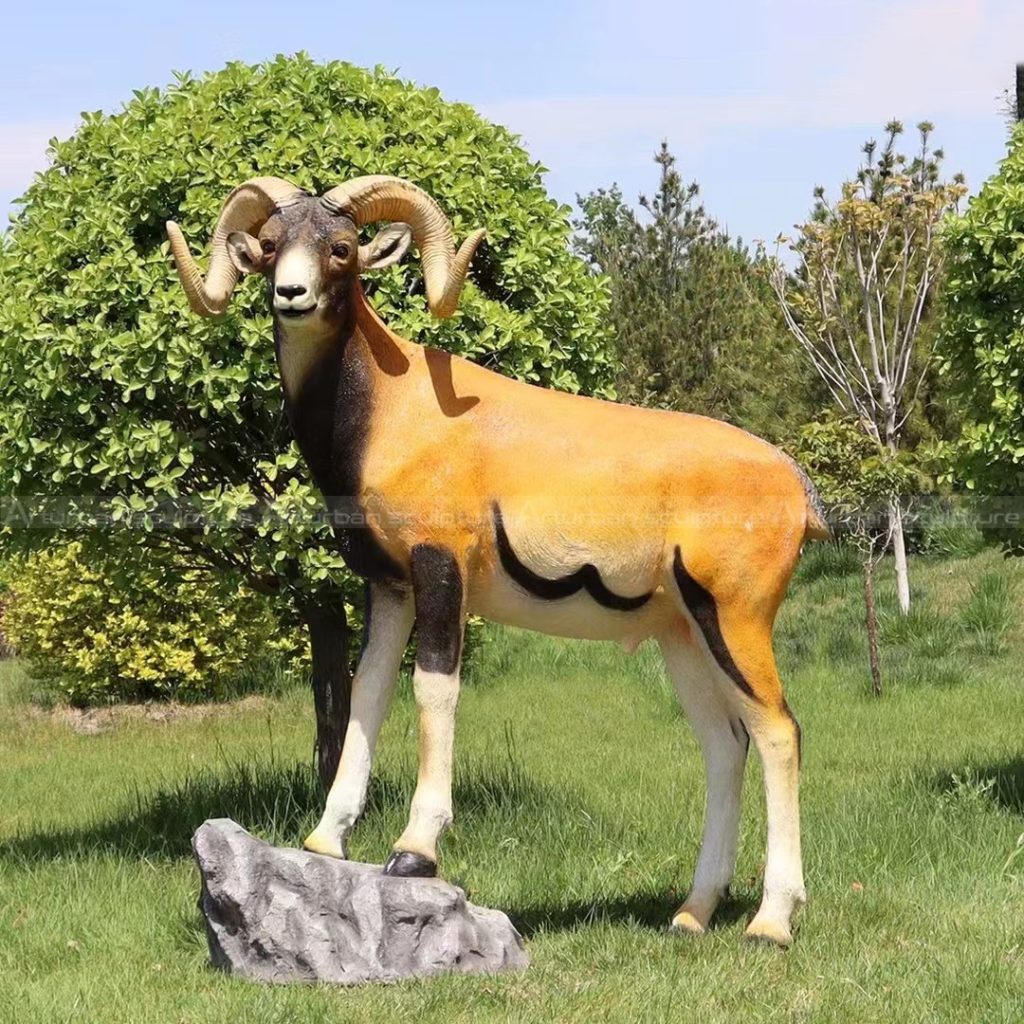 bighorn sheep sculpture