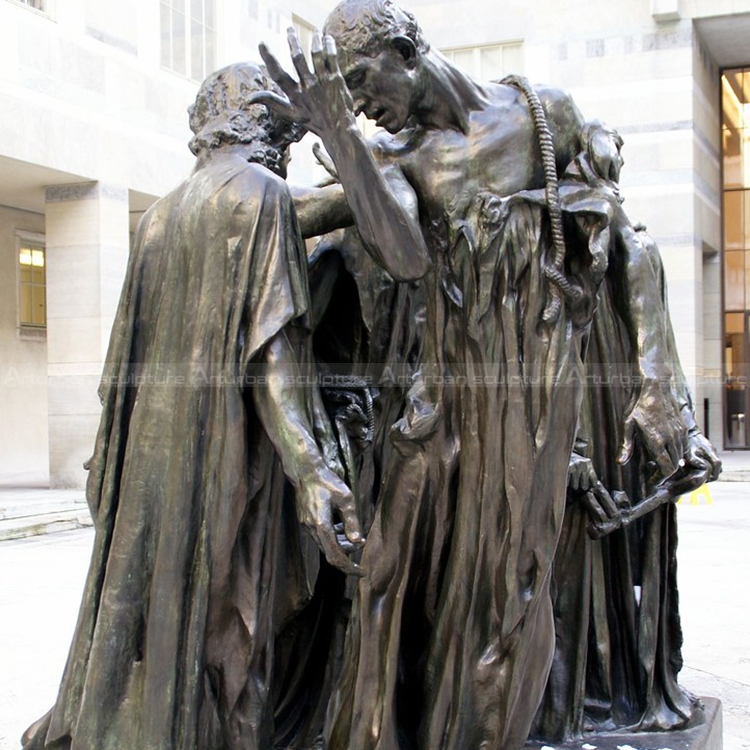 the burghers of calais statue