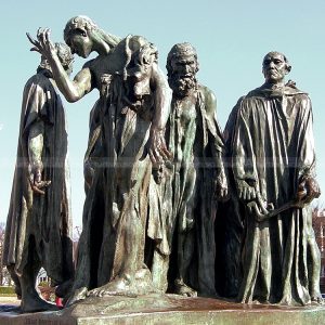 the burghers of calais statue