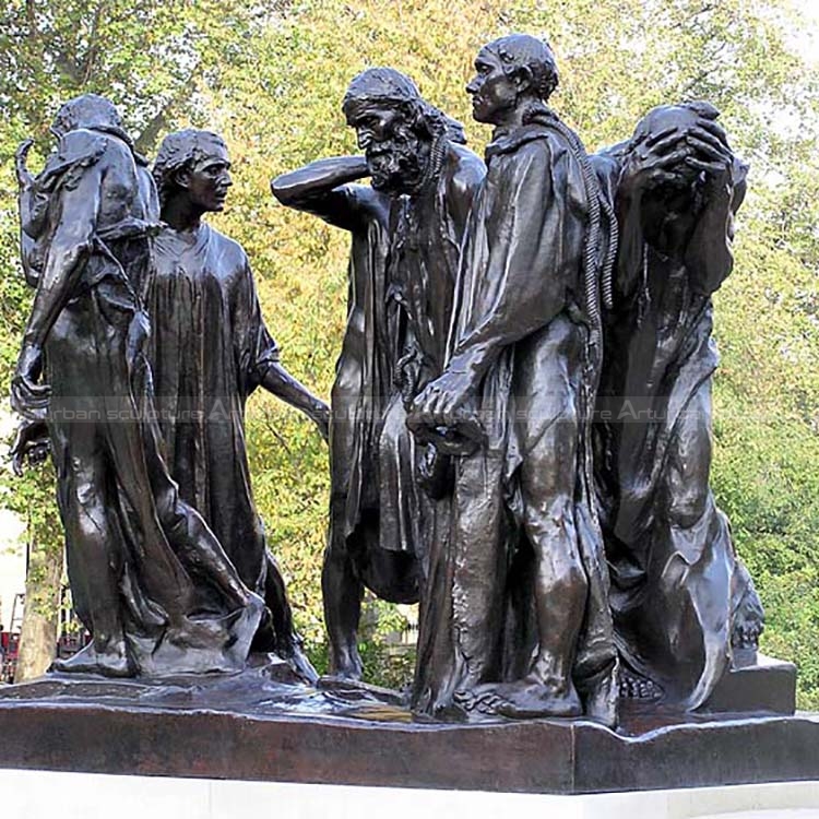 the burghers of calais statue