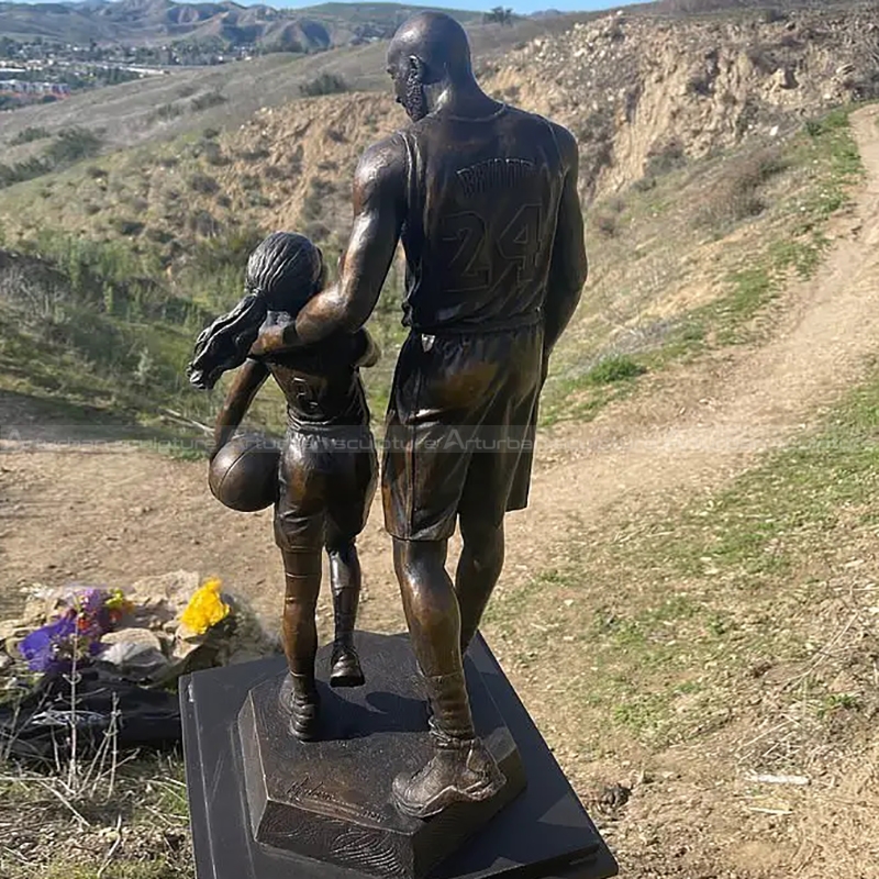 kobe bryant sculpture