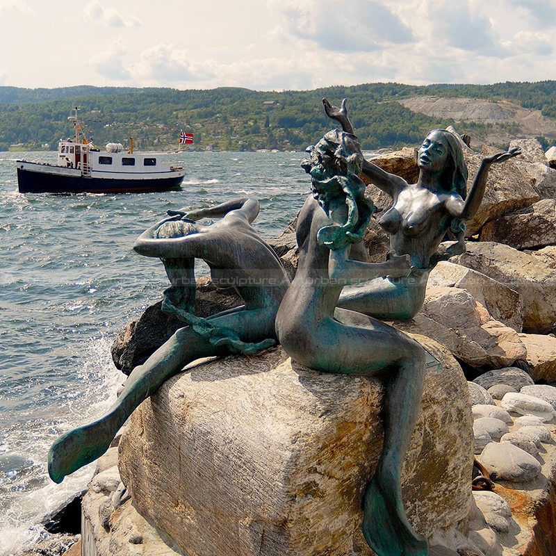 mermaid garden sculpture