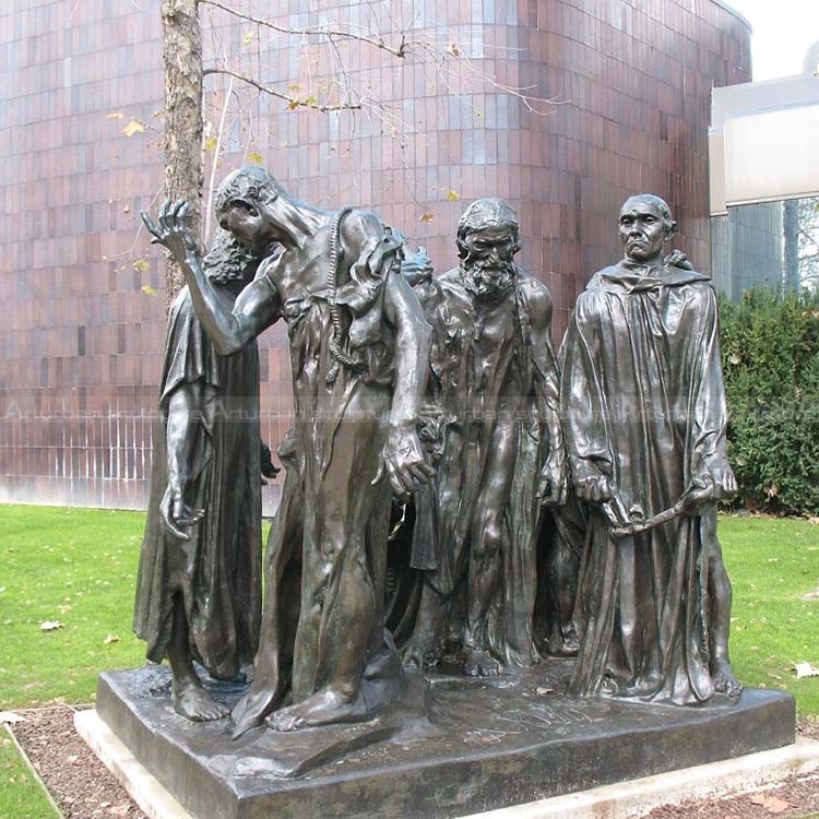 the burghers of calais statue