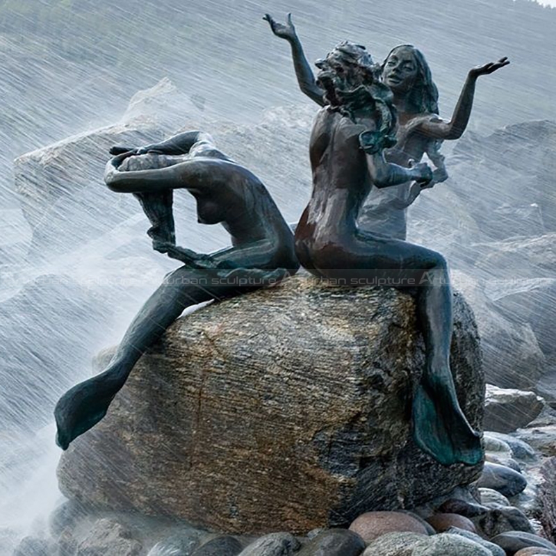 mermaid garden sculpture