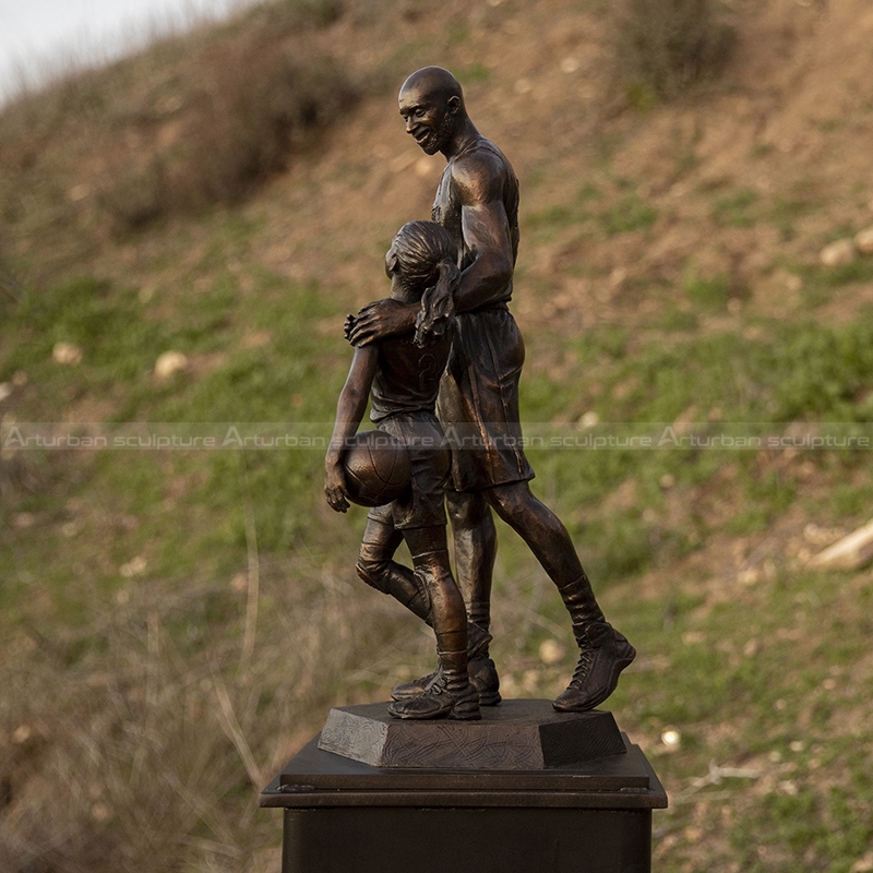 kobe bryant sculpture