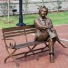 mark twain bench sculpture