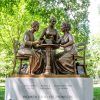 statue of three women