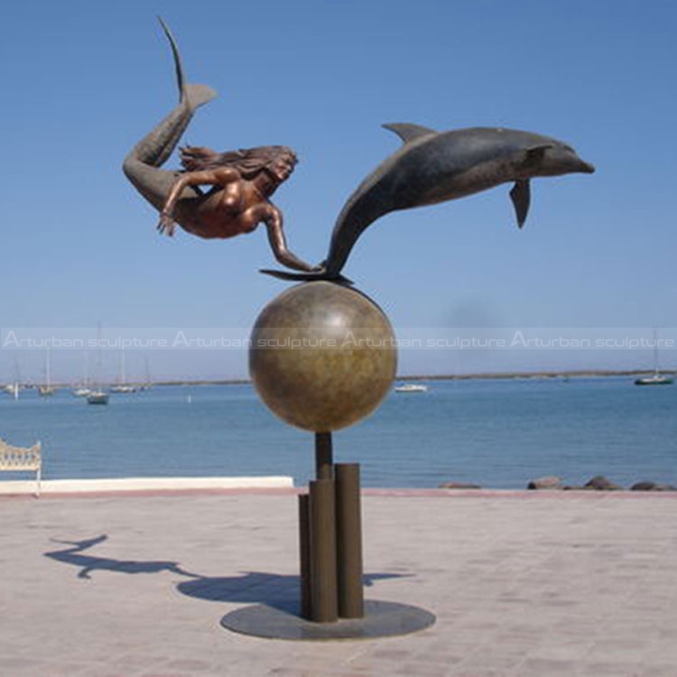 mermaid sculpture for sale