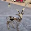 abstract deer sculpture