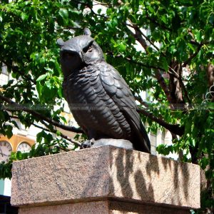 Outdoor Owl Sculpture