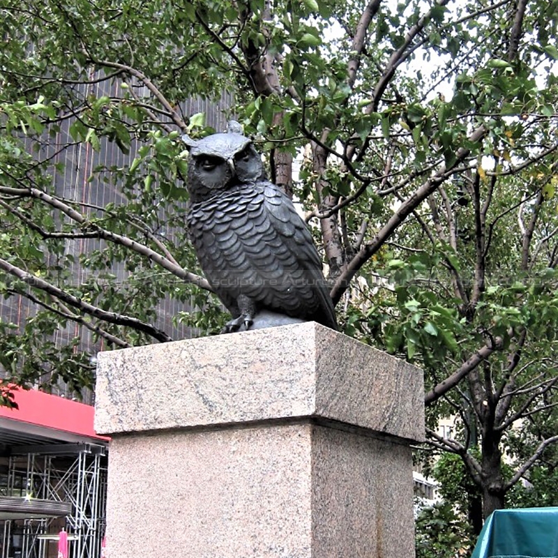 Outdoor Owl Sculpture