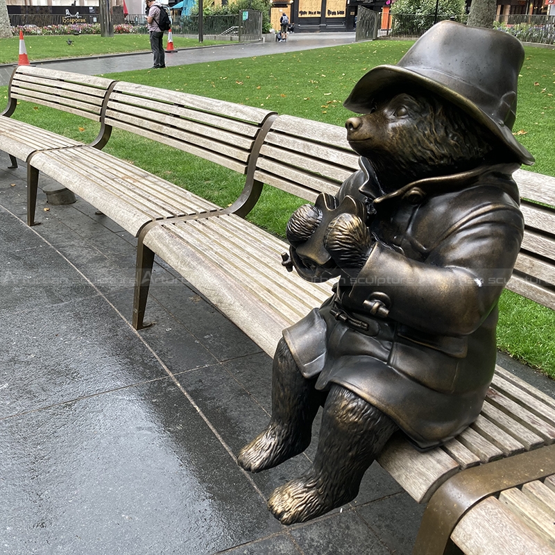 paddington bear sculpture