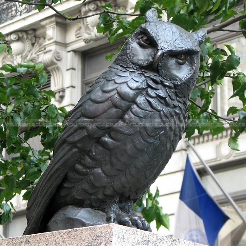 Outdoor Owl Sculpture