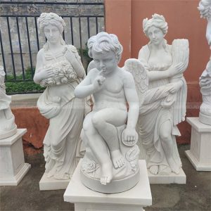 outdoor cherub statues