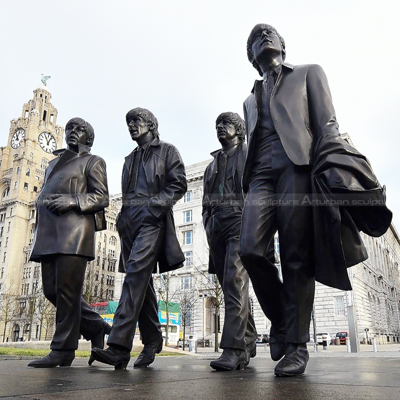 the beatles sculpture