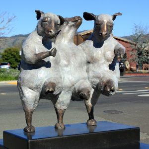 sheep art sculpture