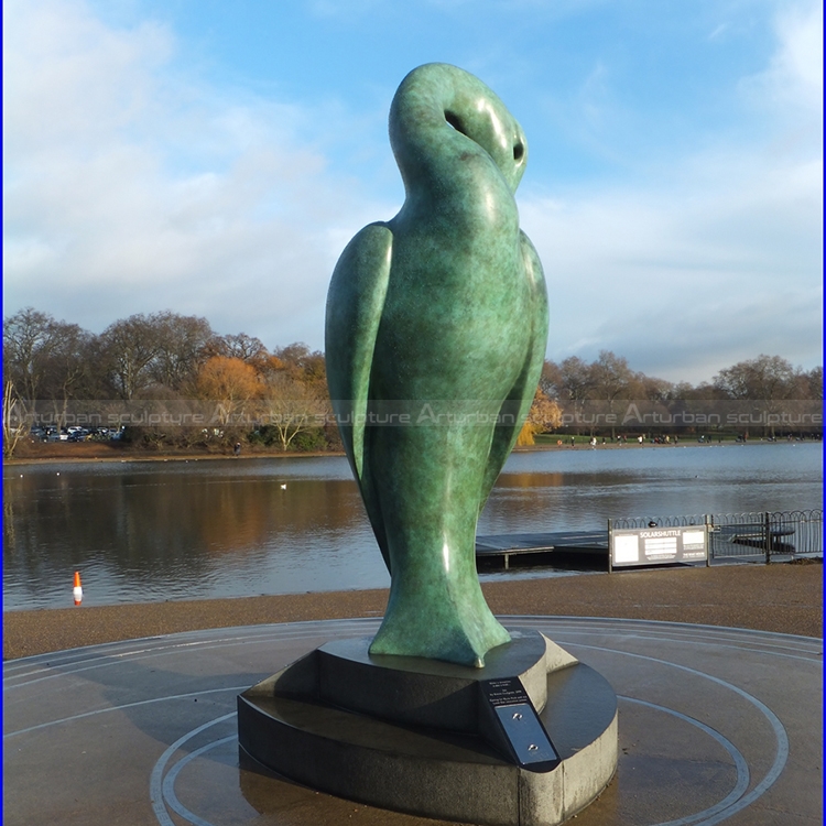 giant bird sculpture