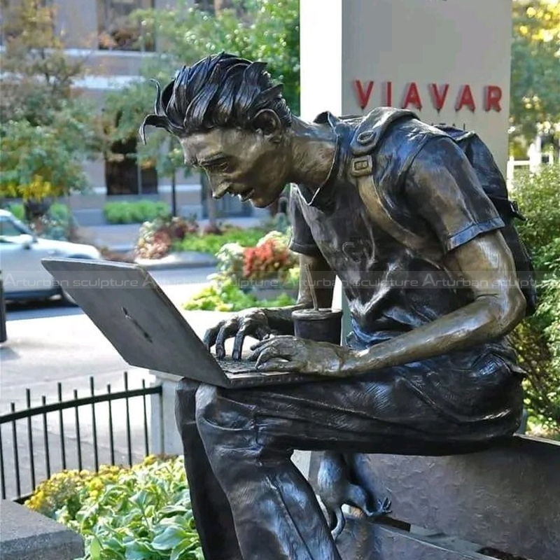 Montreal Student Statue