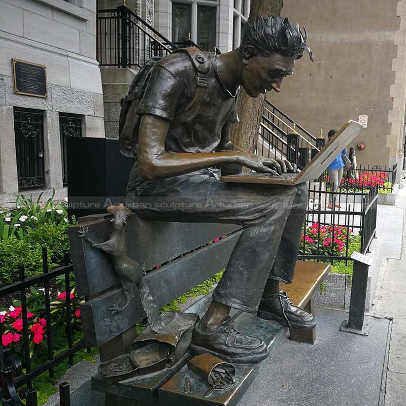 Montreal Student Statue