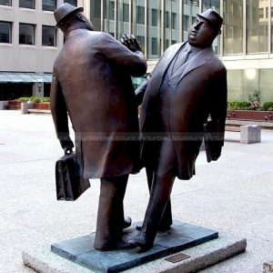 businessman statue