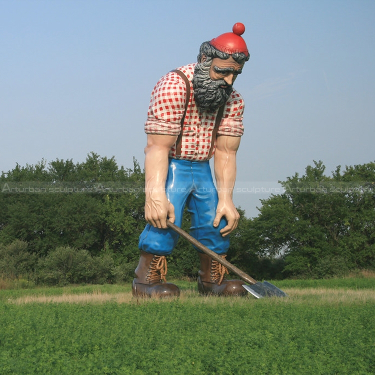 paul bunyan sculpture