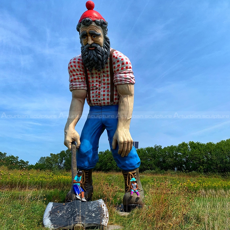 paul bunyan sculpture