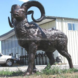 big horn sheep sculpture