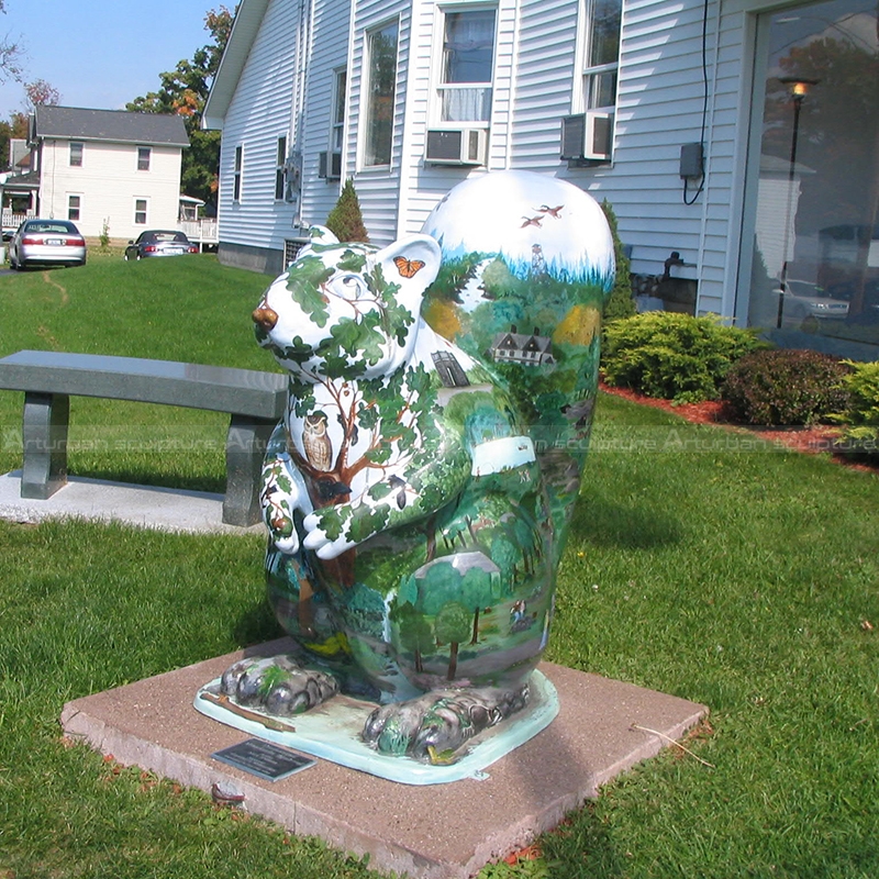 squirrel statue for garden